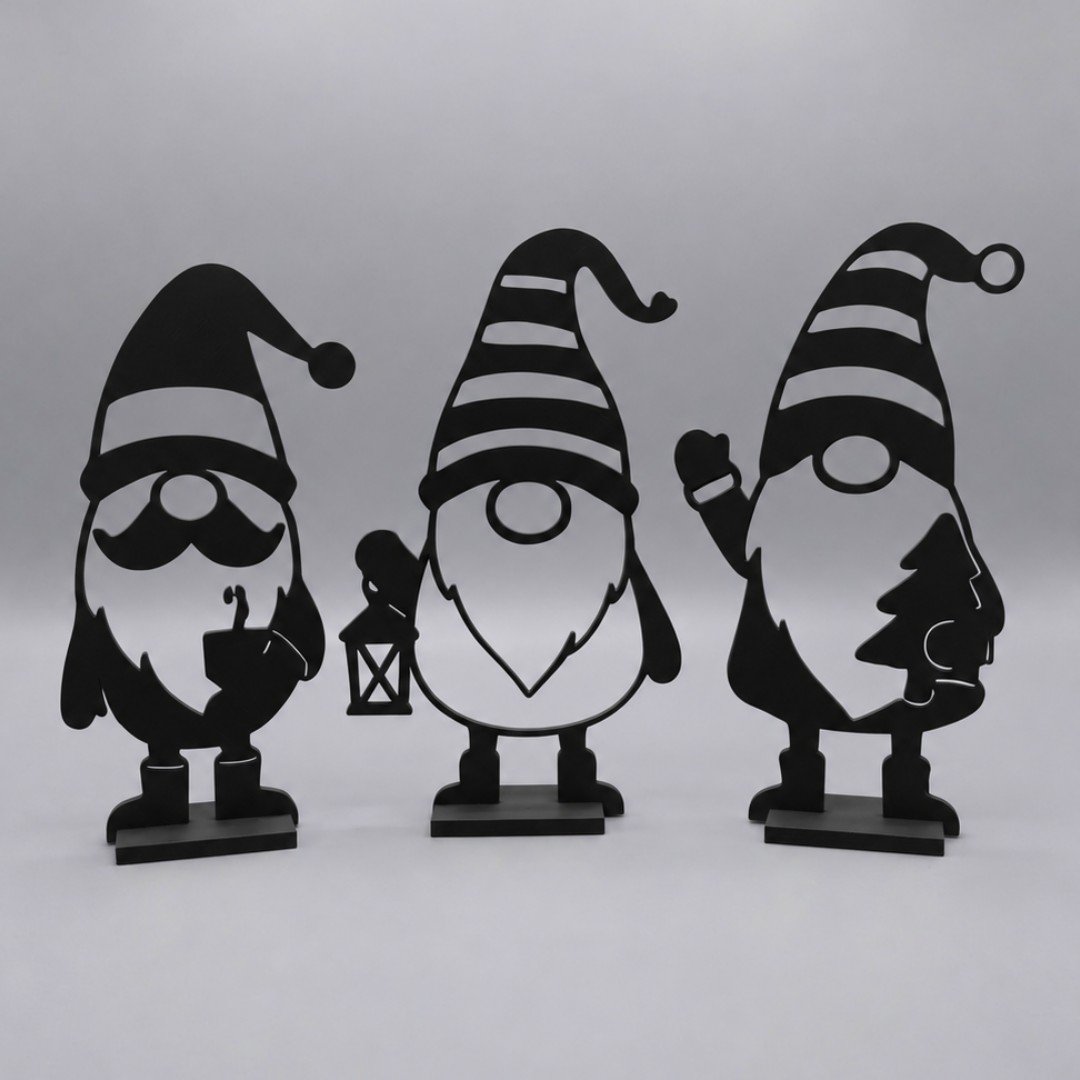 Trio Gnomos Natalinos