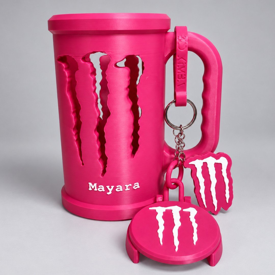 Caneca Monster + Acessórios